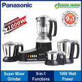 Panasonic MX-AC460 Heavy Duty Super Mixer Grinder | 1000 Watt.