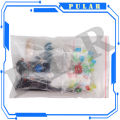 PLR Diy New Electronics Components Basic Starter Kit for Arduino UNO MEGA2560 Raspberry Pi with LED Buzzer Capacitor Resistor. 