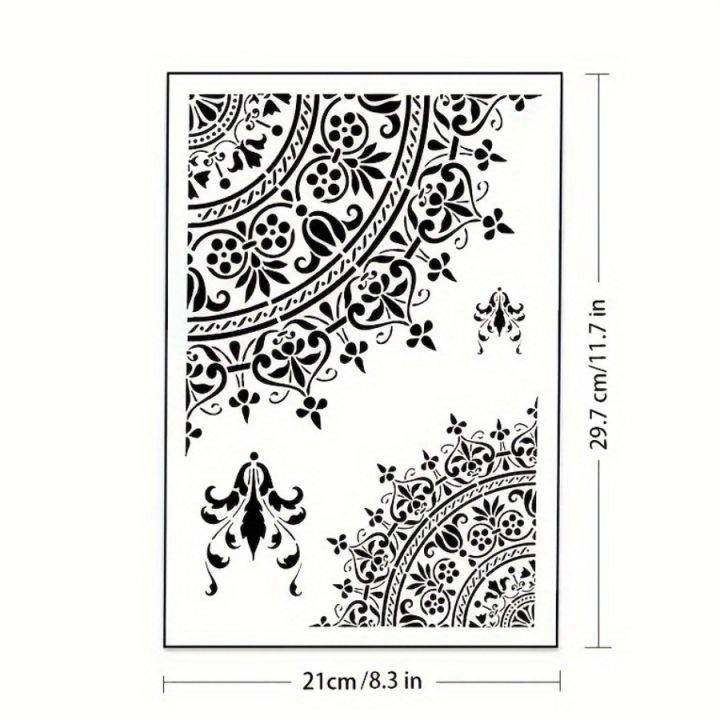 Mandala%20PET%20Stencil%20%E2%80%93%20Reusable%20Geometric%20Art%20Template%20for%20Wall%20Painting%20&%20DIY%20Crafts%20-%20Image%202