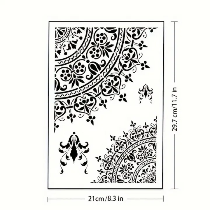 Mandala%20PET%20Stencil%20%E2%80%93%20Reusable%20Geometric%20Art%20Template%20for%20Wall%20Painting%20&%20DIY%20Crafts%20-%20Image%202