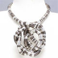 5mm 90cm Iron Flexible Twisted Jewelry Bendable Snake Necklace 12 Colors Available. 