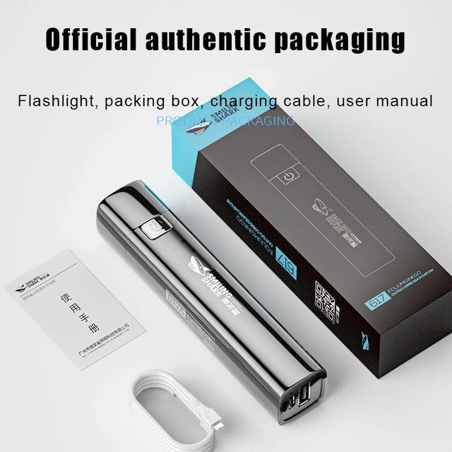 Ultra Bright Torch Searchlight 3 Modes Mini Portable Waterproof light USB Rechargeable Indoor And Outdoor Camping Lighting - torch light