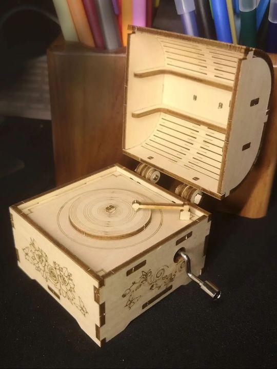 3d%20wooden%20puzzle%20Hand%20Treasure%20music%20box%20You%20are%20my%20sunshine%20Handmade%20Assembly%20Model%20kit%20Holidays%20birthdays%20%20%20-%20Image%206