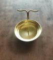 2 In 1 Brass Bateko Dhoop Holder / Stand (12 CM Diameter). 
