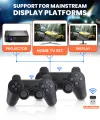 GD10 Game Player 256G 4K HD Video Game Console Double Wireless 2.4G Controller Retro Console 58000 Games For PSP Christmas Gift. 