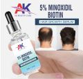 AK BEAUTY CARE- 5% MINOXIDIL +BIOTIN 30ML SERUM. 