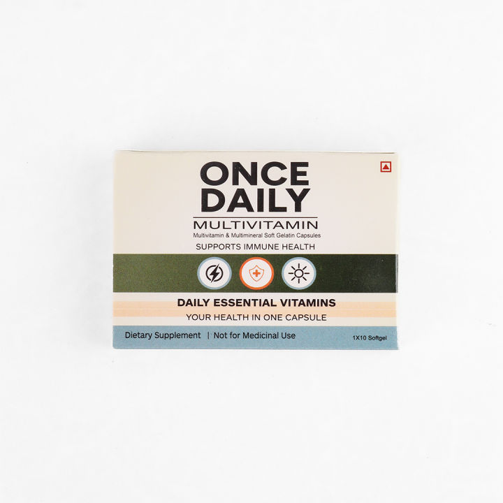 One Daily ONCE DAILY MULTIVITAMIN SUPPLEMENT - 10 SOFTGELS | Daraz.com.np