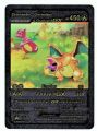 Pokemon Charmander Charmeleon Charizard GX HP450 Black Foil.. 