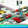 10pcs Scale model building miniature car,Model cars for architecture train railway railroad scenery layout. 