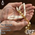 Camel Bone Tasbeeh Beads Religious Prayer Counting Islamic Jewelry 33 And 100 Beads. 