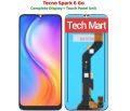 Tecno Spark 6 Go A+ LCD Panel. 