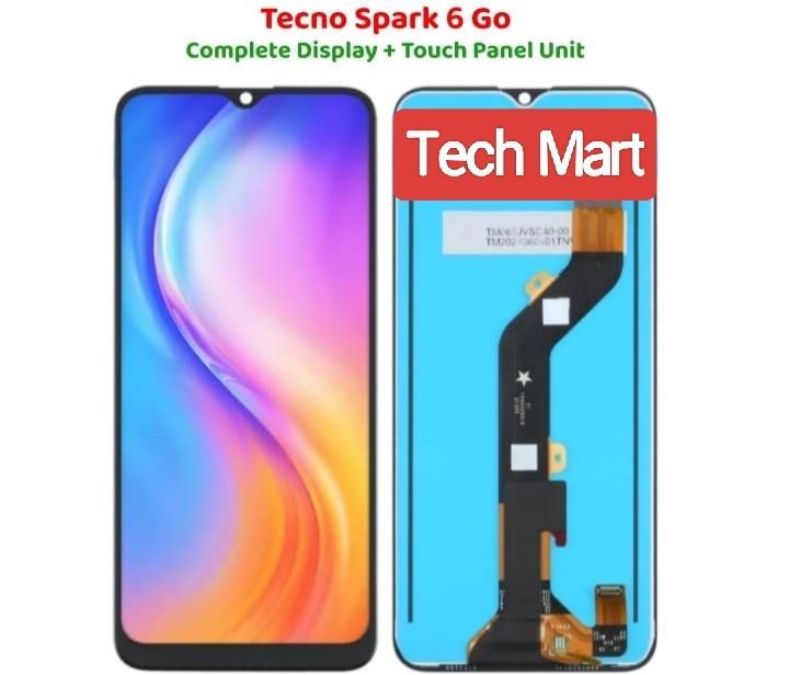 Tecno Spark 6 Go A+ LCD Panel
