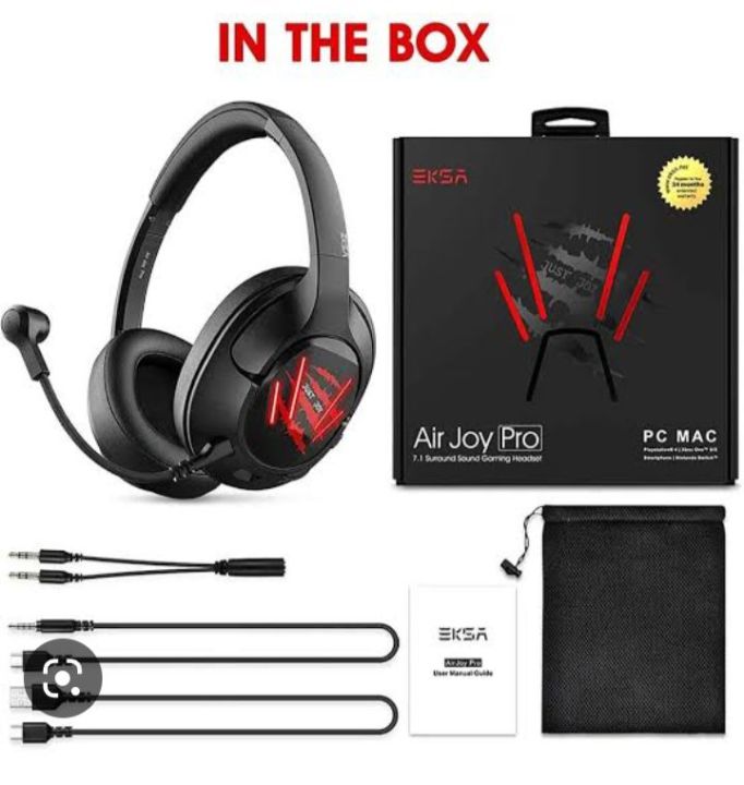 EKSA Air Joy Pro 7.1 Surround Sound Gaming Headset