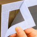 Customizable size anti-mosquito window screen self adhesive window mosquito net summer insect proof door mosquitonet for windows. 