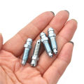 4pcs/lot durable M7 x 1.0mm Motorcycle Bike Brake Braking Caliper Steel Bleed Screw Nipple. 