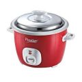 INDIAN PRESTIGE RICE COOKER 1.8 LITER CAPACITY DOUBLE  POT FULL BODY GLASS LID. 