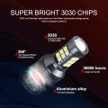 NLpearl 2x T20 LED 7440 WY21W W21W Led Bulbs 7443 W21/5W Led T20 Super Bright 3030SMD Backup Reversing Light for Car Signal Lamp. 