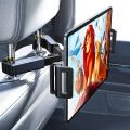 Car Mount Universal Car Headrest Mount Holder Compatible Road Trip Essentials For 4.5-6 Inch Phones and 7-10.5 Inch Tablets.