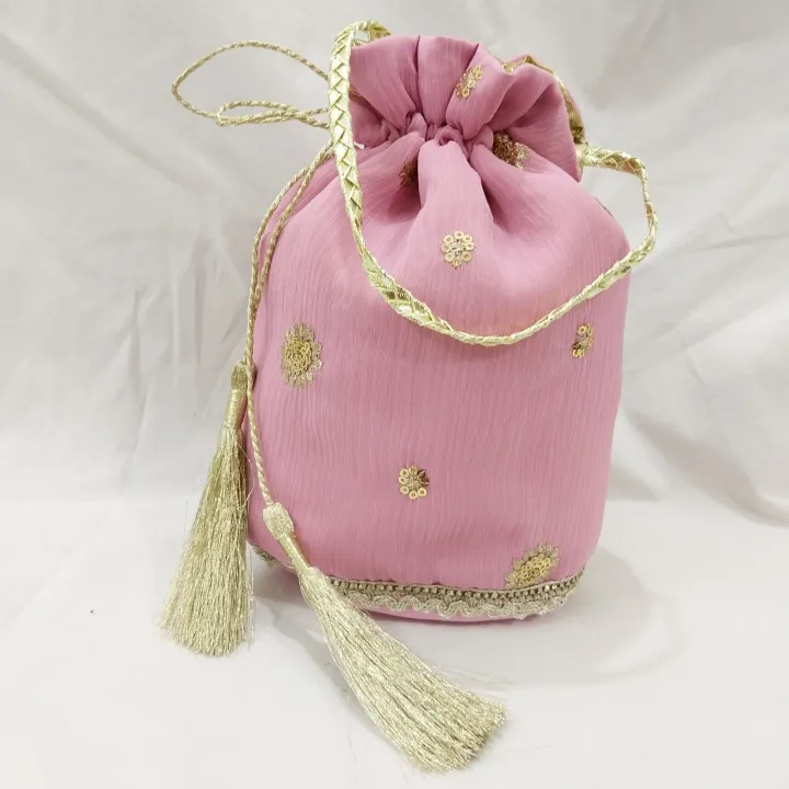 Designer%20Traditional%20Potli%20Bag%20with%20Fancy%20Embroidery%20and%20Gota%20Lace%20Handle%20for%20Women%20-%20Wedding%20Gift%20-%20Image%206