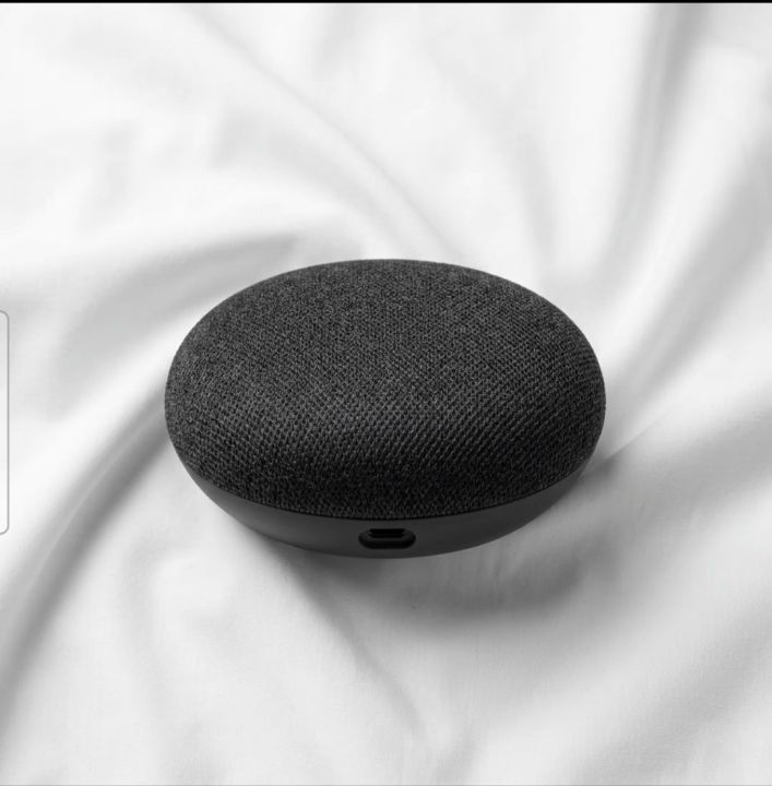 Google%20Home%201st%20Generation)%20Smart%20Speaker%20with%20Google%20Assistant%20-%20damage%20fabric%20-%20different%20colours-%20Used%20-%20Image%205