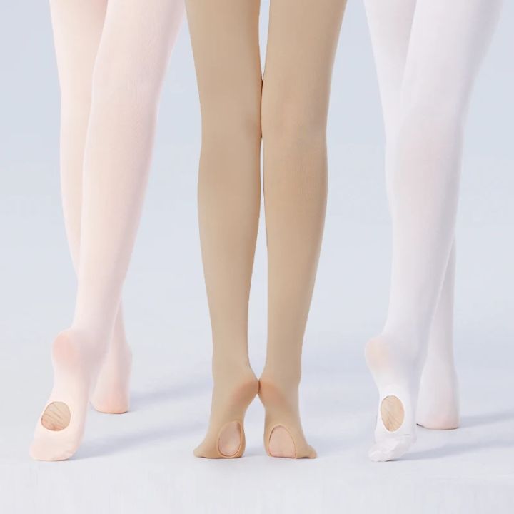 Professional Ballet Tights Performances for Women Girls Soft Dance Tights 60D Dance Pantyhose Seamless Stockings with Hole