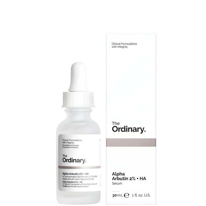 Ordinary Alpha Arbutin 2% + HA Serum – Brightening, Hydrating, Hyperpigmentation & Dark Spot Corrector – 30ml