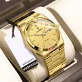 POEDAGAR 930 Business Stainless Steel belt Quartz Men’s Watch- Silver.