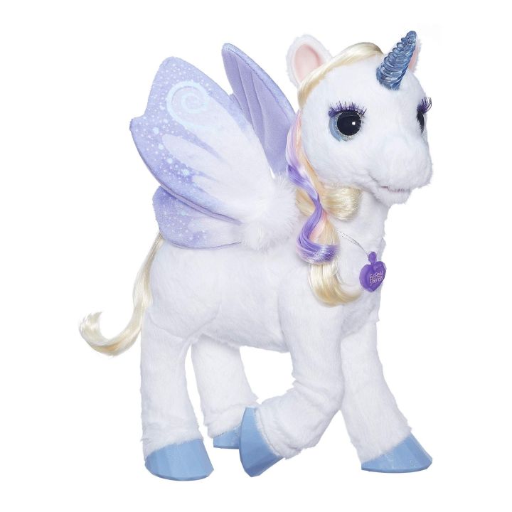 furReal StarLily, My Magical Unicorn Interactive Plush Pet Toy, Light-up Horn, Ages 4 and Up UK lot excellent  condition without box (Sunday bazaar online Exclusive)