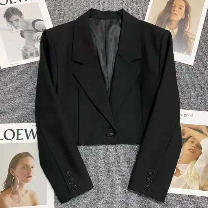 Black%20Cropped%20Blazers%20Woman%20Trend%202024%20New%20All-match%20Notched%20Collar%20Crop%20Jacket%20Women%20Korean%20Chic%20Single%20Button%20Suit%20Coat%20-%20Image%202