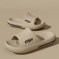 Trendy Men's Platform Slippers Summer Home Shoes EVA Thick bottom Outdoor Soft Non-slip Comfortable Beach Walk Sandals Outdoor.