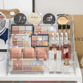 Transparent Storage Box Clear Makeup Organizer Multi-layer Cosmetic Storage Rack Organization And Storage Case Cosmetics Make Up.