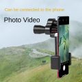Portable High-Definition Monocular with High Magnification Zoom, Hunting, Camping, Mountaineering, Outdoor Fishing.
