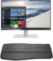 Arteck HB 323 Universal Wave Ergonomic Keyboard with Palm Rest Multi-Device Full Size Wireless Bluetooth Keyboard for Windows, Android, Computer Desktop Laptop Surface Tablet Smartphone. 