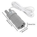JT-500 12V 17W Submersible Pump 5m Head 10L/M Micro Equipment Direct Pump for Aquatic Systems DC 12 Volt. 
