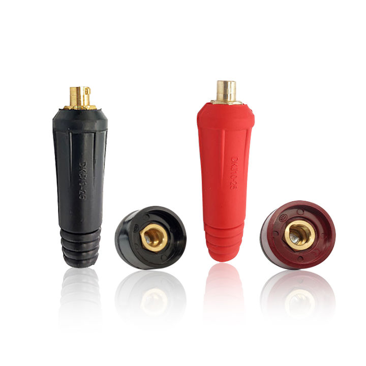 Inviter Fiting 4pcs TIG Welding Machine Quick Fitting Female Male Cable Connector ...