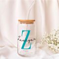 "Personalized/customized 540ml Glass Tumblers: Elevate Your Sipping Experience!". 