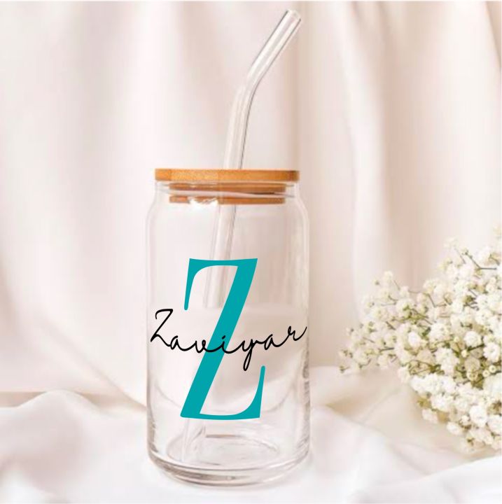 "Personalized/customized%20540ml%20Glass%20Tumblers:%20Elevate%20Your%20Sipping%20Experience!"%20-%20Image%205