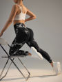 Tie Dye Seamless Leggings for Women High Waist Yoga Pants Scrunch Butt Lifting Elastic Tights Wide Waistband Sports Leggings.