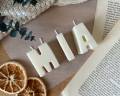 Birthday Party - Unique Letters Candles - Cake toppers - Birthday Candle - Cake Decorations - Custom candle - Baby shower Name Candles. 