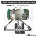 TE-805 High-Quality New Helping Hand Soldering Stand with 5X Magnifying Glass and Three Handles for Repairing Tool | Hemofy |. 
