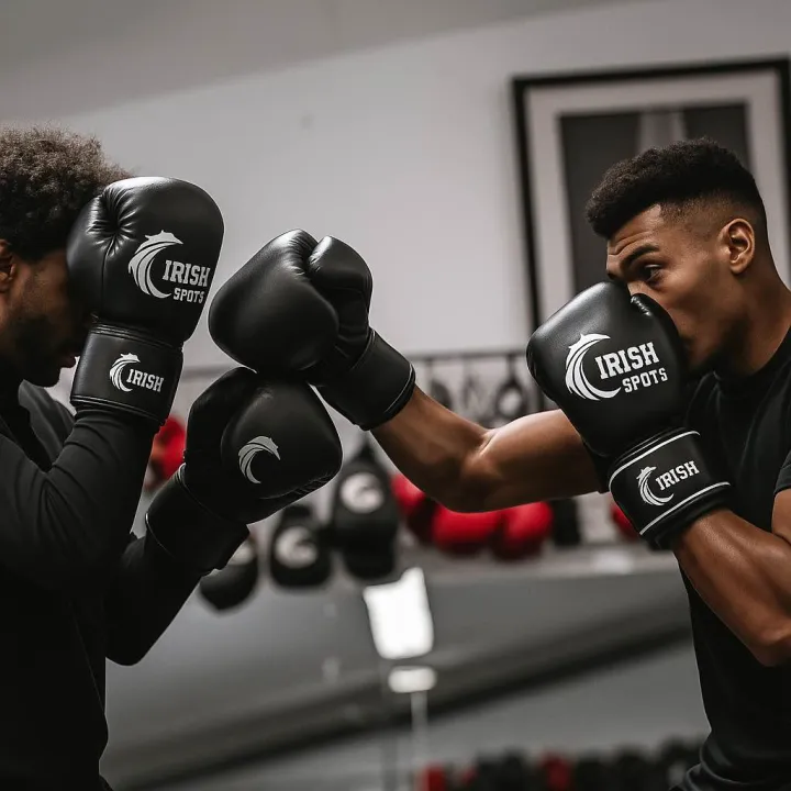 Irish%20Sports%20Boxing%20Gloves%20(10oz%20&%2012oz)%20Protection%20Wrist%20Fit%20for%20Boxing%20MMA,%20Fighting%20sports%20for%20Men%20&%20Women%20in%20Black%20color%20-%20Image%203
