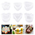 Sushi Rice Maker Mold Cartoon Shape Onigiri Rice Ball Set Japanese Press Maker Mold DIY Tools Bento Kitchen Gadgets Accessories. 