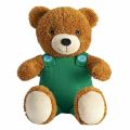 CORDUROY Bear stuffed animal plush Don Freeman Book Character green overalls. 