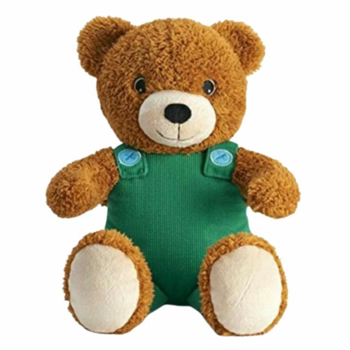 CORDUROY Bear stuffed animal plush Don Freeman Book Character green overalls