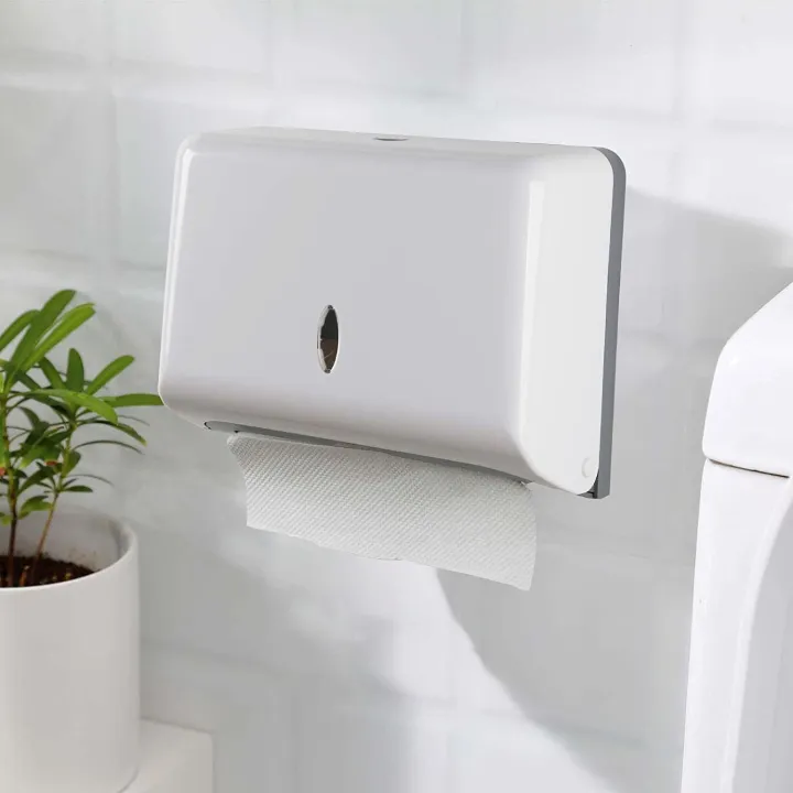 Tissue%20box%20holder%20paper%20towel%20dispenser%20wall%20mounted%20for%20bathroom%20and%20kitchen%20white%20color%20AZ%20-%20Image%208