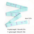 Multi Stage Yoga Stretch Band Latin Dance Stretch Band Correct Posture 11 Grid Elastic Band Digital Band Pose Band. 