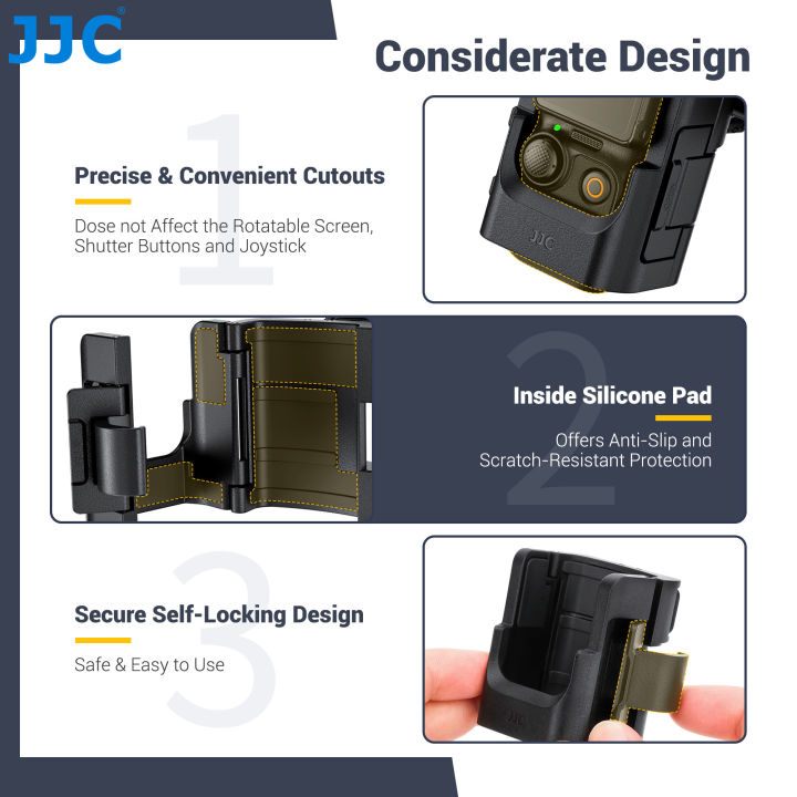 JJC%20Clod%20Shoe%20Mount%20Adapter%20for%20%20Osmo%20Pocket%204%203%20Camera%20with%20Pocket%203%20Expansion%20Adapter%20for%20DSLR%20Hot%20Shoe%20Mount%20Accessories%20-%20Image%206