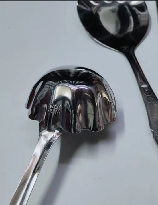 Serving%20Spoon%20Set/Stainless%20Steel%20Spoon%20Set-4%20Pieces%20-%20Serve%20Your%20Meals%20With%20Style%20Using%20This%20Set%20Of%204%20Stainless%20Steel...%20-%20Image%207