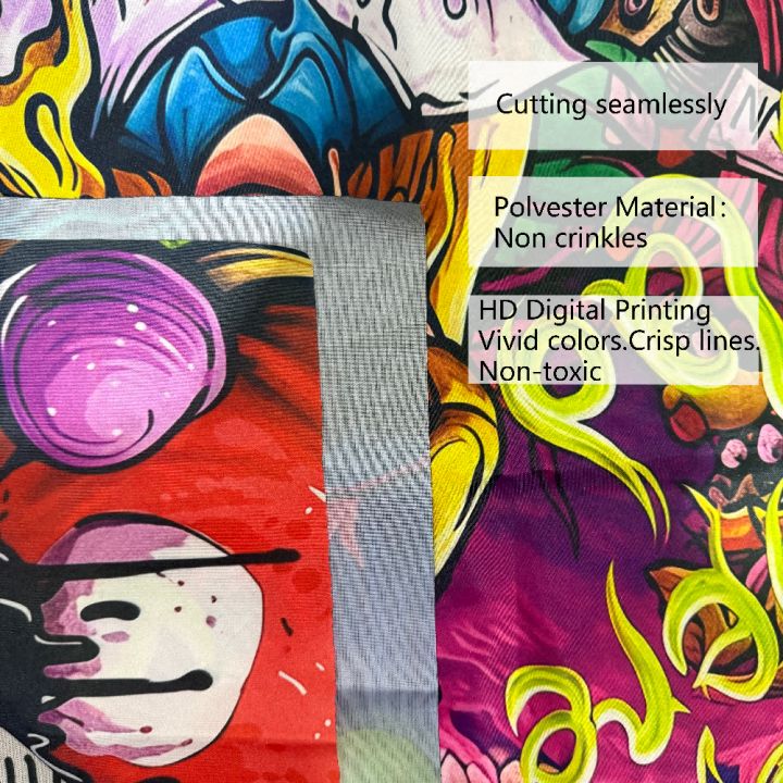 VIKAMA%20Trippy%20Stoner%20Alien%20Tapestry,%20Weed%20Leaf%20&%20Magic%20Mushroom%20Print,%20Aesthetic%20Hippie%20Wall%20Decor%20for%20Teen%20Room%20-%20Image%203