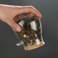 Hermetic Containers for Food Storage Pots Glass Jar With Lid Sealed Container Sugar and Tea Cans Airtight Kitchen Coffee Jars. 